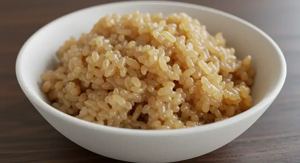 Warm and comforting Arroz con Dulce made with sweet rice, coconut, and spices