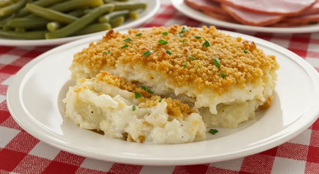 Easy Funeral Potatoes Recipe perfect for potlucks, holidays, or family gatherings