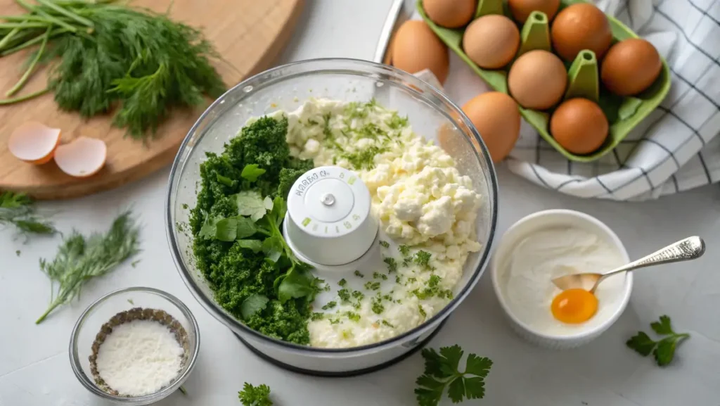 blended cottage cheese and eggs for keto crust